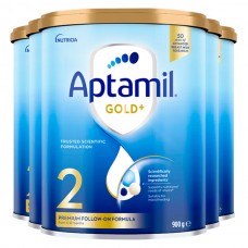 【新西兰直邮】Nutricia爱他美 Aptamil 金装2段奶粉 3/6桶 新旧包装随机发